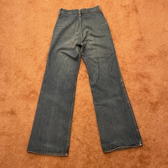 Levi's Orange Tab Vintage 70s Jean 100% Cotton (Ribcage Style) - Picture 2 of 13